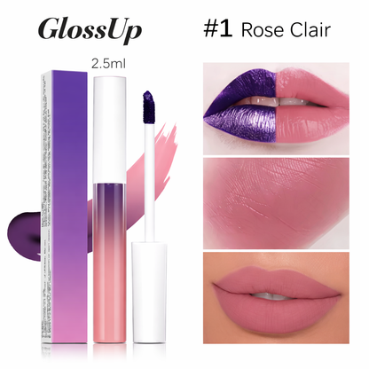 GlossUp – Le gloss peel-off permanent qui fixe la couleur.