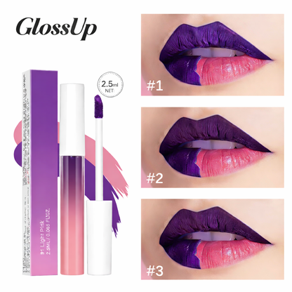 GlossUp – Le gloss peel-off permanent qui fixe la couleur.