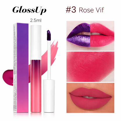 GlossUp – Le gloss peel-off permanent qui fixe la couleur.